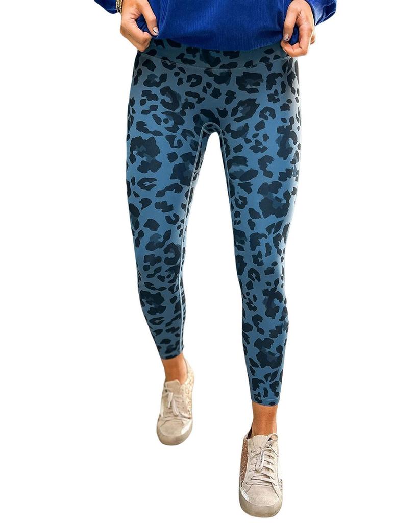 Azura Exchange Leopard Print Active Leggings