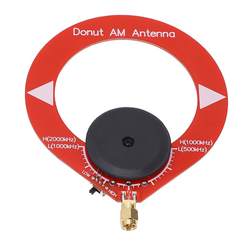 Donut AM Antenna Enhance Signal Improve Reception Effect Portable Mini Loop Antenna for MW Radio