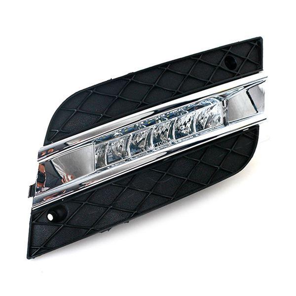 

Black ABS LED Fog Lights DRL for Mercedes-Benz. None