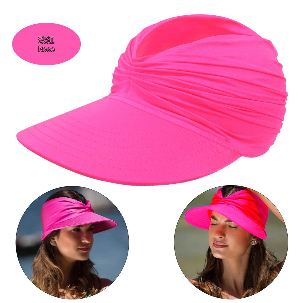 Beach Sun Hat Women Spring and Summer New Empty Top Hat Sun Protection Hat Women Outdoor Sports Hat