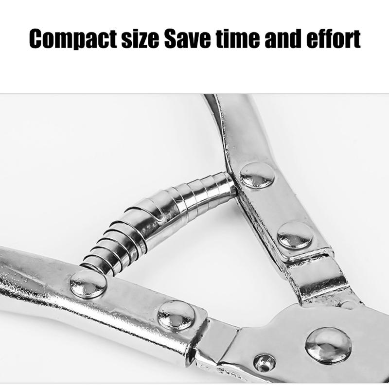 Heavy Duty Automotive Hose Clamp Pliers For Fuels Line And AC Pipe Repair Alloy Steel Construction Ergonomic Grip Design