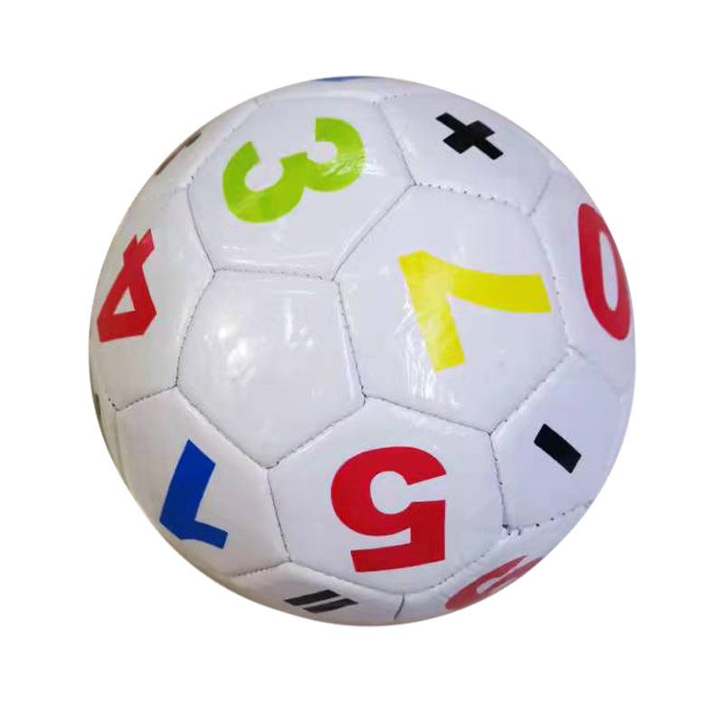 Digital English Letters Toy Football for Kids - Handheld Size 2
