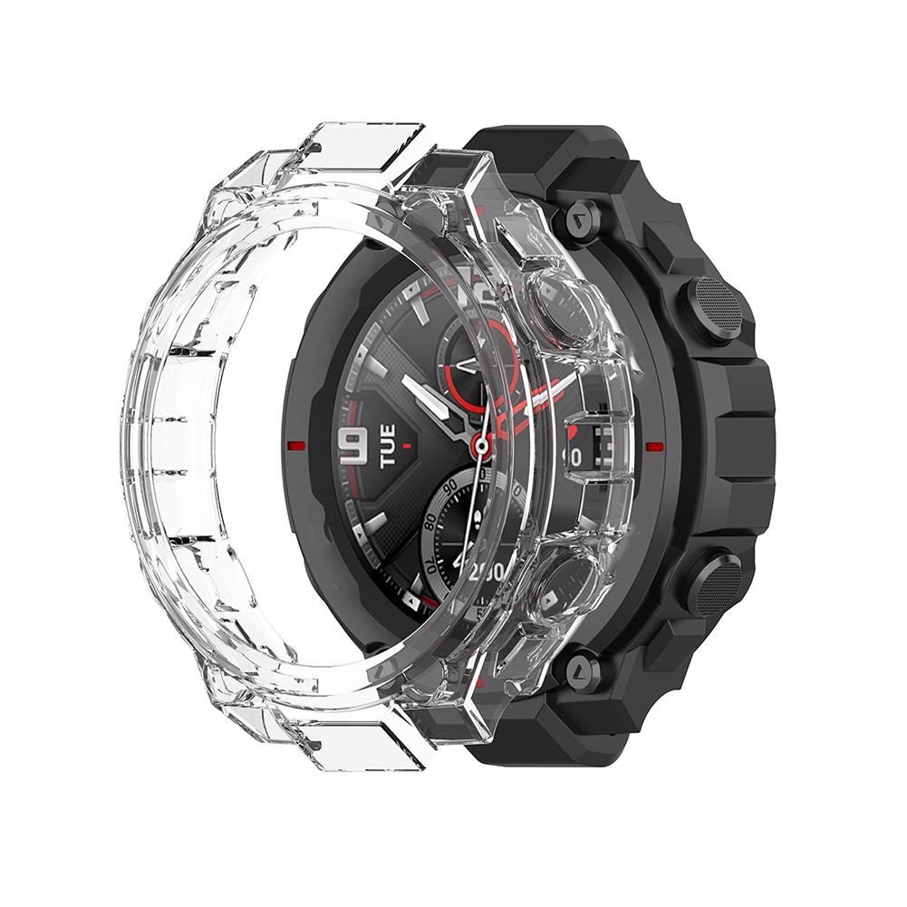 TPU Protective Case for Amazfit T Rex Smartwatch Clear