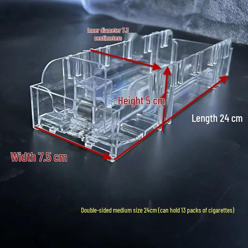 Automatic Pop-Up Cigarette Ejector Display Rack for Supermarket and Specialty Stores