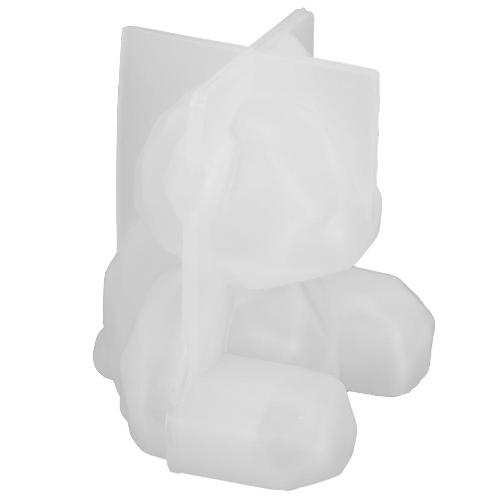 3pcs Food-Grade Silicone Bear Resin Mould Cute Bear Bear Candy Mould  Candle Making