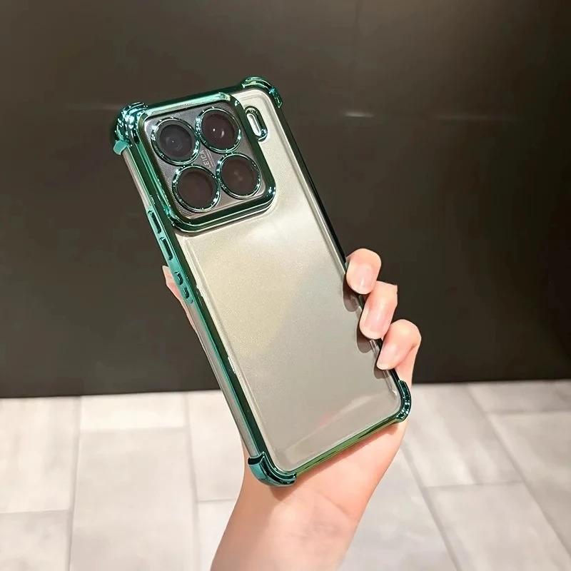 Für Xiaomi Mi 15T 15 T 15tPro Pro Mi15T Silikon Rückabdeckung Vier Ecken Stoßfest Beschichtet Klare Linsenabdeckung Flim Case Capa