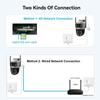 Dual Lens 4G IP Camera 8MP 4K Waterptoof Outdoor Surveillance Monitor Smart Home Night Vision V380 Pro CCTV Security Protection