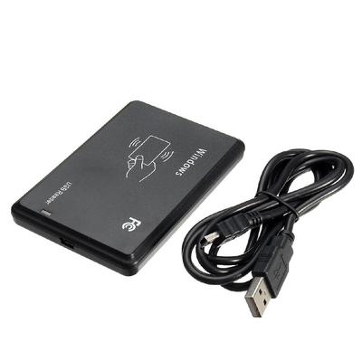 13.56MHZ 14443A New USB M Ifare RFID Contactless Proximity Sensor Smart Cards/ID Card Reader with USB Cable Black