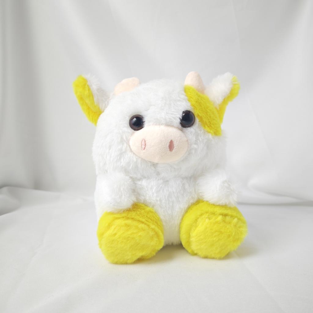 Toy Cow Belle Strawberry Doll Cow Plush Cow Cute Pink Stra