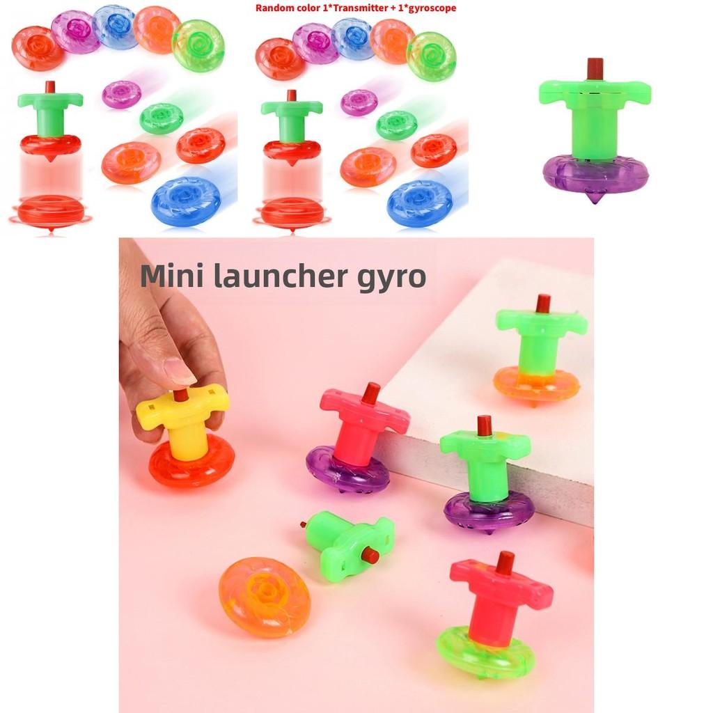 Classic Kids Transmitter Gyroscope Set Toy With Launching Mechanism For Children And Collectors