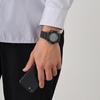 Citizen QQ Wristwatch Radio-controlled Solar Battery-free Lightweight Waterproof Easy-to-read Dial Mens Womens Black Digital D01A-001VK