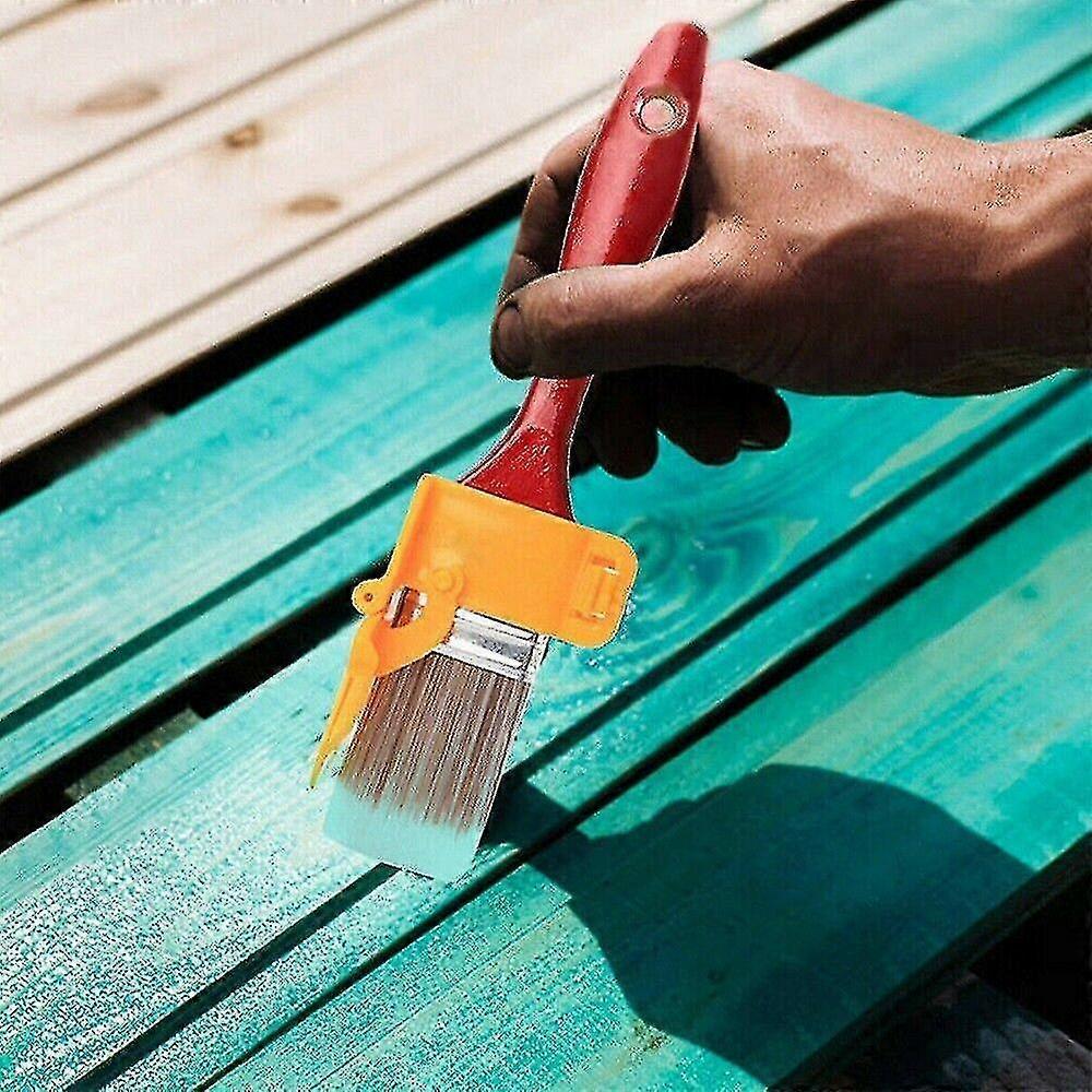 Variety Angle Paint Edger Tool Handheld Paint Roller Brush Kit Indoor Outdoor For Wall Ceiling - DD