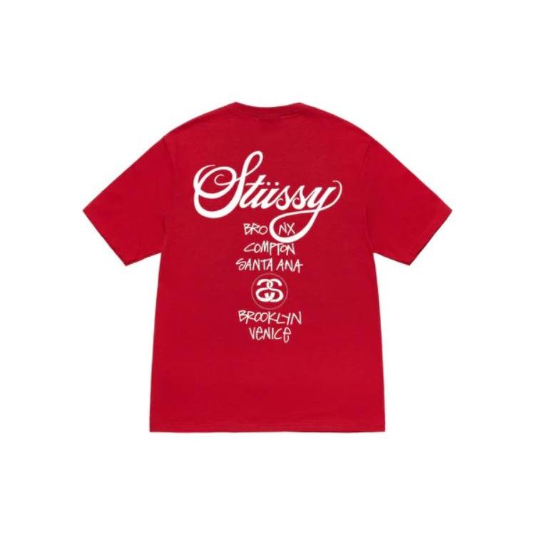 Stussy SS23 WORLD TOUR Tee Unisex 3903792