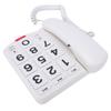 Large Keys Corded Phone   Speed   Landline Phone with 110dB Loud   Flashing Indicator   Function for Seniors