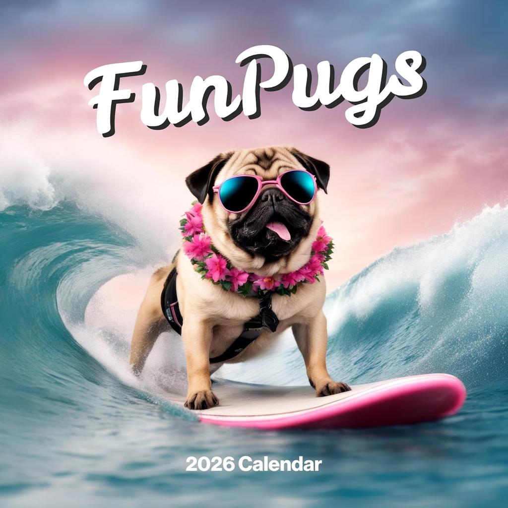 Chihuahua Calendar 2026 - Large 12 Month 2026 Wall Calendar - Month to View Dog Wall Planner Made by Fun Pets