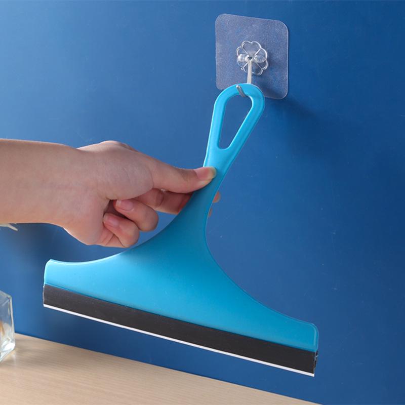 Silicone Glass & Mirror Cleaner: Household Countertop, Bathroom & Window Scraper Tool