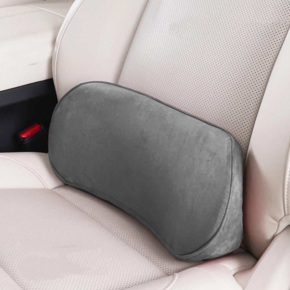 

Pain Relief LOwer Back Pillow Memory Foam Back Cushion New Lumbar Support Pillow Car темно серый