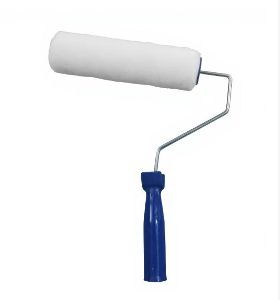 Paint Tool Decoration Ultra-fine Fiber Blue and Orange Dot Paint Roller Brush Professional Paint Roller белый