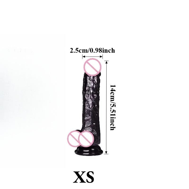 Realistic Black Wear Strap On Anal Plug G-Spot Masturbators Suction Cup Big Penis Butt Plug Long Dick Adult Sex Toy for Women18+
