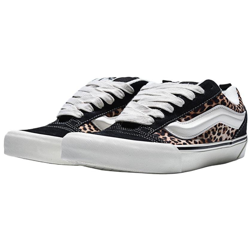 Vans Knu Skool Confortáveis Versáteis Tênis de Skate Unissex Preto VN000E9XYY6