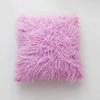 Fluffy Plush Pillow Cases Luxury Sofa Car Waist Throw Cushion Cover Home Decor