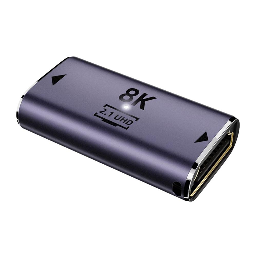 8K 60Hz 2.1 Cable Adapter Male To Female 48Gbps Converter Splitter Support 4K 120Hz Elbow/Straight HDMI-compatible Extender for