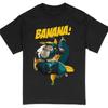 Cool Banana Social Man Graphic T-Shirt, Funny Monkey with Hat and Glasses,#26 Unisex T-Shirt