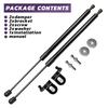 for Subaru Impreza WRX Wagon GG 2000-2007 Front Hood Bonnet Modify Gas Struts Carbon Spring Damper Lift Support Absorber