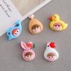 DIY Cute Cartoon Animal Resin Accessories: Hair Clips, Ties, Phone Charms