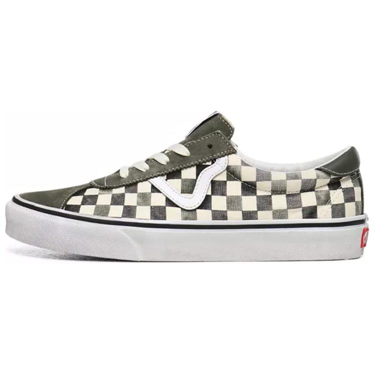 

Vans Washed Sport Grey Checkboard Gray White VN0A4BU6WO3 42