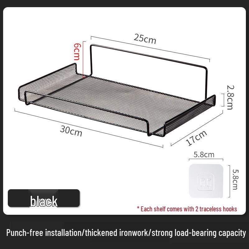 Wall-Mounted Router & TV Box Shelf – Punch-Free Storage Rack