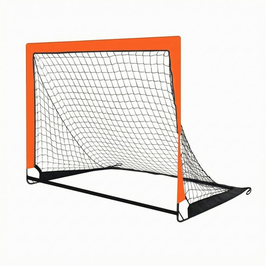 Quick Setup Soccer Goal with Net | Easy to Store, Foldable Goal,