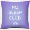 Purple Pattern Pillow Home Office Decoration  Bedroom Sofa Car Cushion Cover