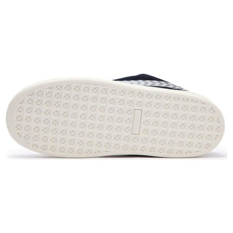 Puma Suede XL Sashiko - New Navy Unisex Sneakers Blue Vapor-Grey 395777-01