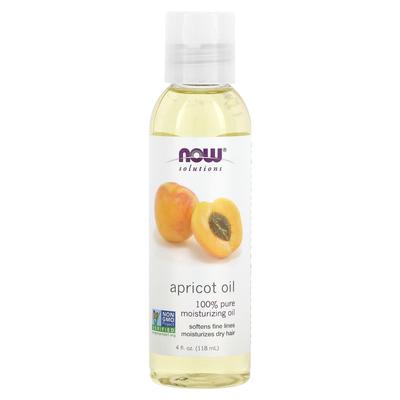Solutions, Apricot Oil, 4 Fl Oz (118 Ml)