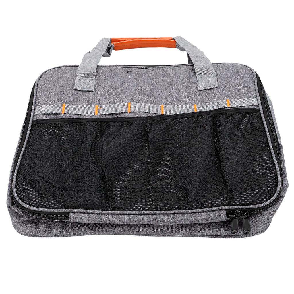 Camping Gas Tank Bag Deep Space Gray Portable Fuel Cylinder Carry Bag for Outdoor Picnic Ice Fishing Barbecuing