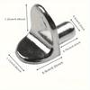 50pcs L-Shaped Shelf Support Studs: Fix Wooden/Glass Boards In Cabinets Ideal Furniture Bracket Holders