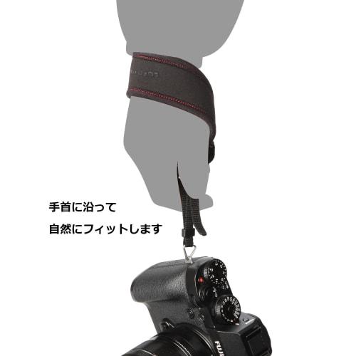 HAKUBA Hand Strap Luft Design Ergo Hand Strap for Mirrorless Single Lens Lens/Luxury Compact Digital Camera Neoprene Material KST-61EHBK