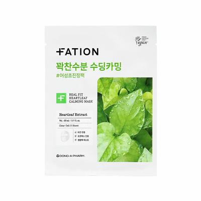 Real Fit HeartLeaf Beruhigende Maskenblatt 1 Stk.
