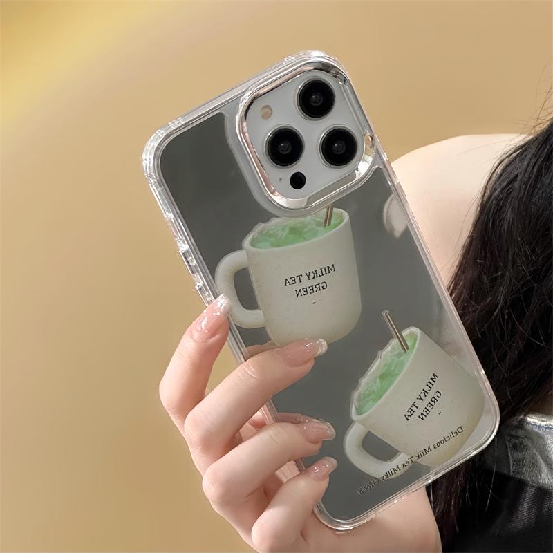 Zhitai Three-in-One Mirror Case for Apple iPhone 12/14Pro/15/16Pro Max