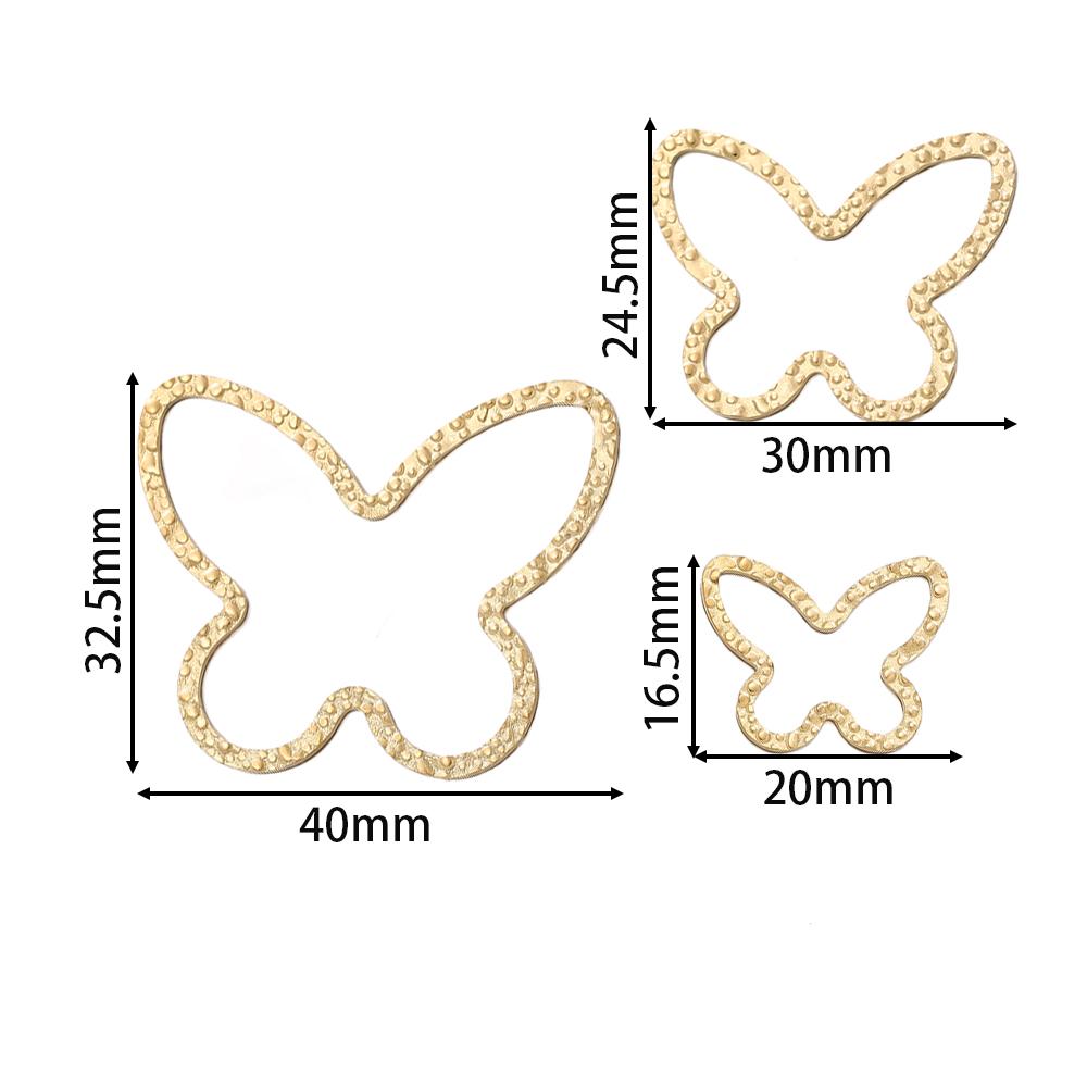 6pcs Gold Color Stainless Steel Geometric Bezel Frame Charms Pendants for DIY Earring Necklace Jewelry Making Findings Supplies