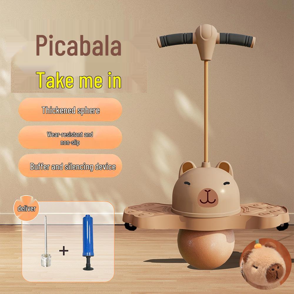 Hoppgrodshopphöjdsökare Studsboll - Sport- och Balansträningsutrustning för Barn