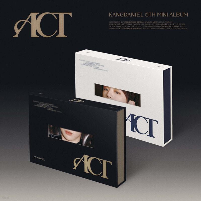 

KANGDANIEL - 5th Mini Album: ACT [1 out of 2 randomly sent]