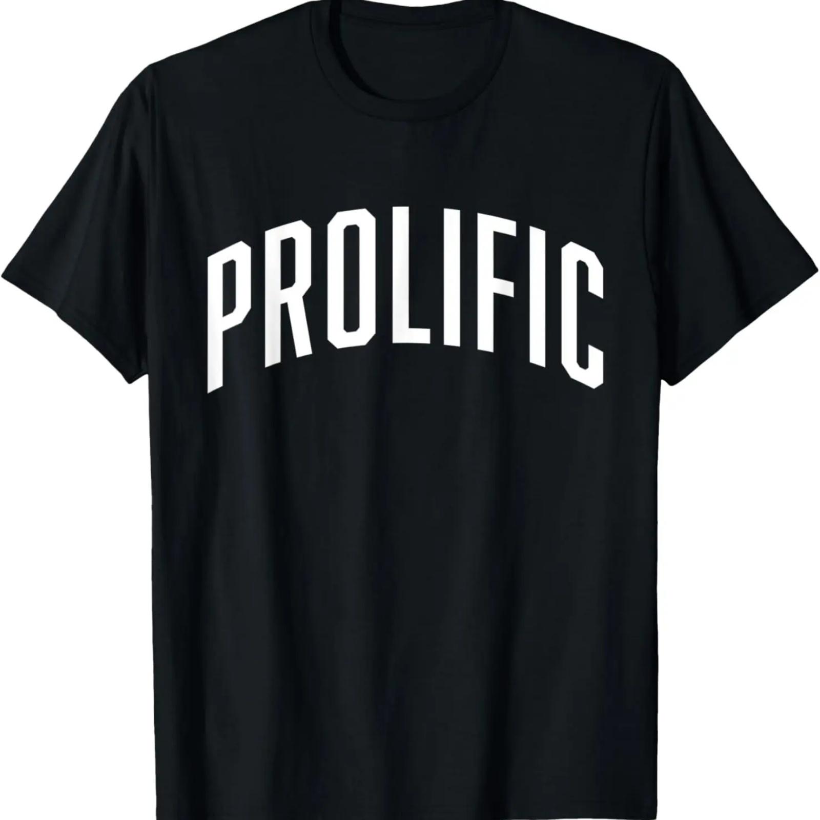 

Prolific Inspirational Entrepreneurs T-Shirt XXXXXL