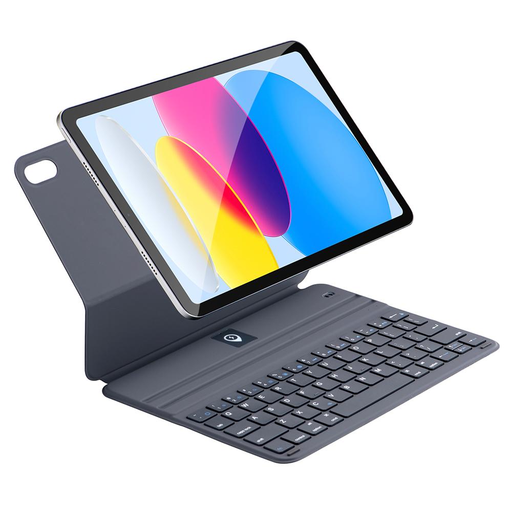 

SK-1038 For iPad (2025)/10.9 (2022) Ultra Thin Magnetic PU Leather Stand Case Bluetooth-Compatible Keyboard A