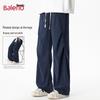 Baleno Men's Corduroy Loose Straight Casual Pants