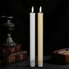 6pcs LED Candles Lighting Props with Remote Control Electric Candle Atmosphere Lamp Battery Operated for Birthday Party Supplies