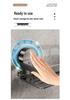 No-Drill Wall-Mounted Bathroom Storage Rack with Suction Cups