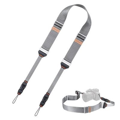 Concept Camera Strap Shoulder Strap Neck Strap Lightweight Strap Width 45mm Adjustable Length Stylish Strap for Cameras Net Silver K&F Quick-shooting