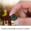 12pcs 20mm Mini Pocket Oil Filled Compass Survival Compasses For Hiking Camping Outdoor Activities Accessory